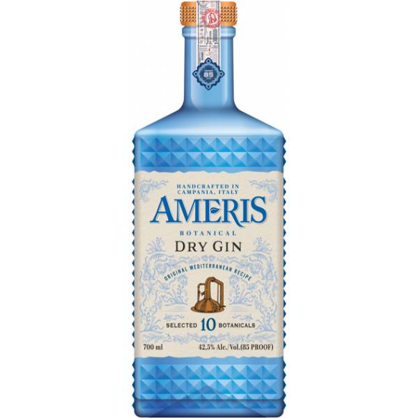 Джин Ameris Original Mediterranean Recipe Blue 0.7л 42.5%