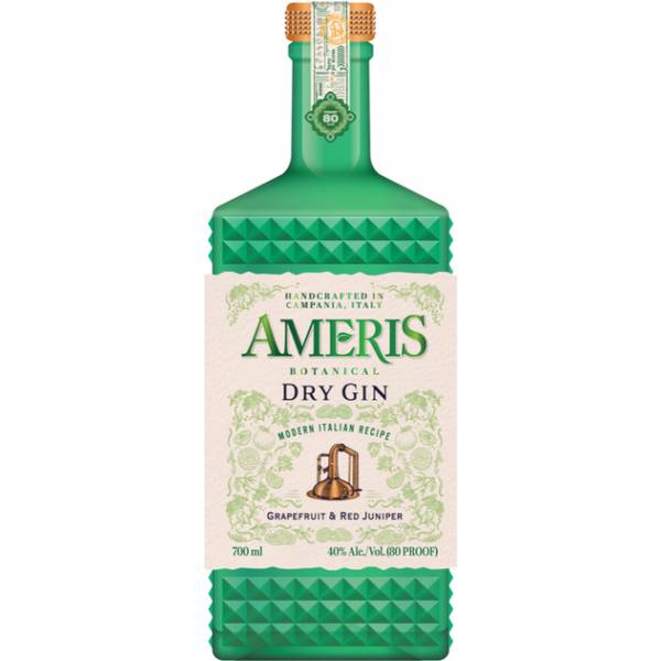 Джин Ameris Citrus Italian Recipe Green 0.7л 40%