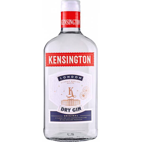 Джин Kensington London Dry Gin 0.7л 37.5%