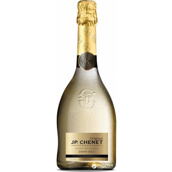Ігристе вино J.P. Chenet Demi Sec біле напівсухе 10,5% 0,75л