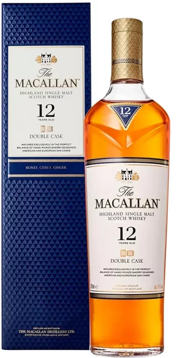 Виски The Macallan Double Cask 12 YO 0.7л 40% цена 3599 грн в