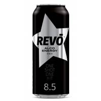 Напій енергетичний Revo Black 0,5л 8,5%
