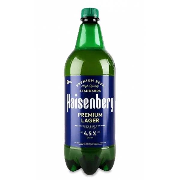 Пиво Haisenberg Premium Lager світле 1л