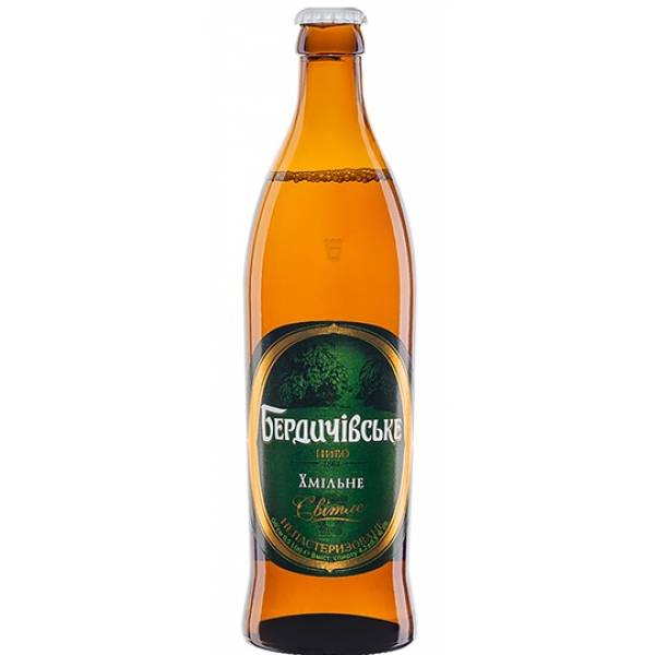 Пиво Бердичевское Хмельное светлое 0,5л 4,2%