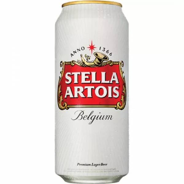 Пиво Stella Artois светлое 0.5л 5% в банке