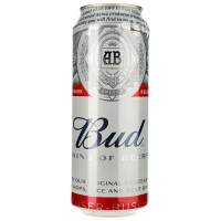 Пиво Bud светлое 5% 0,5л
