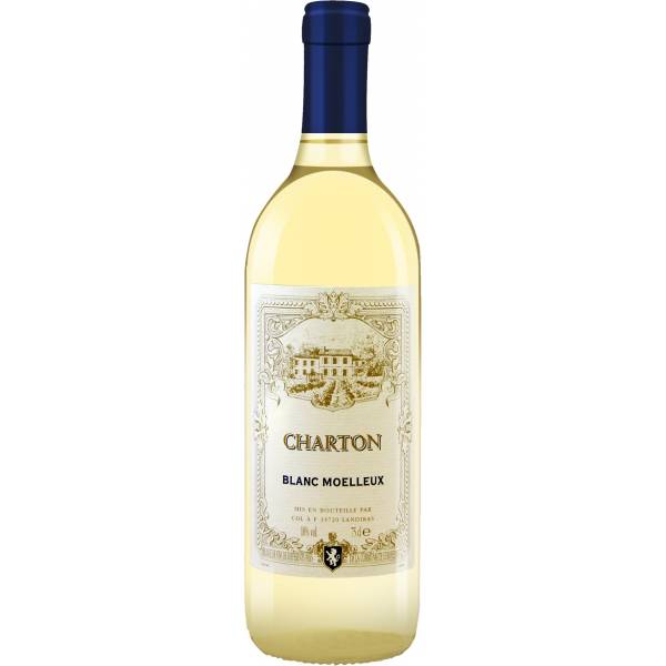 Вино Charton Blanc Moelleux белое полусладкое 10% 0,75л