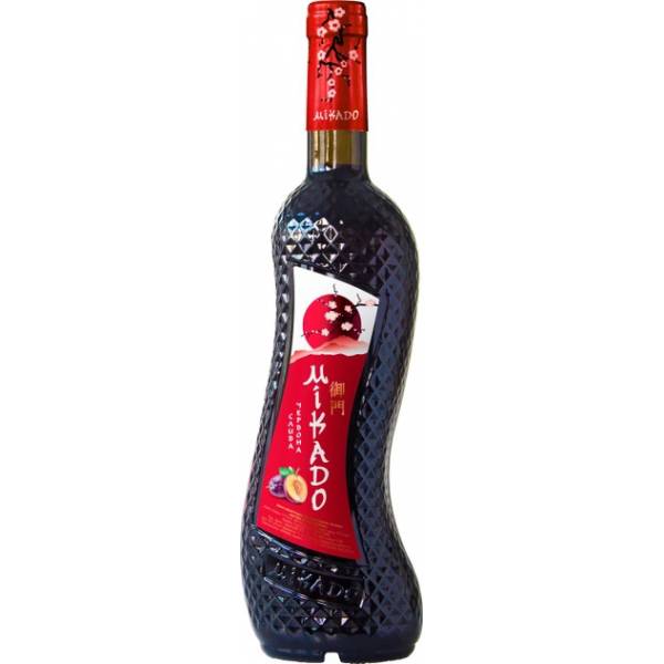 Винний напій Mikado Слива червона солодке 0.7л 11%