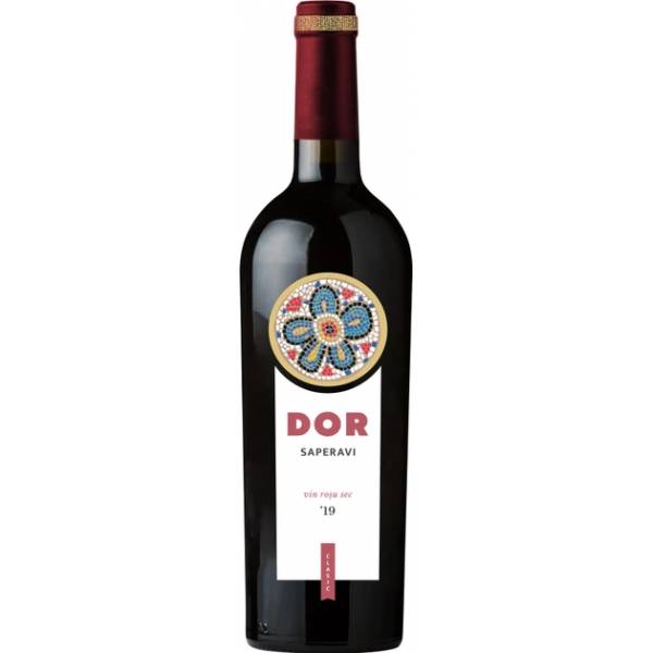 Вино Bostavan DOR Сапераві червоне сухе 13% 0,75л