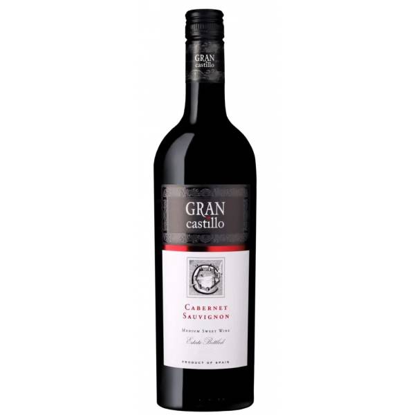 Вино Gran Castillo Cabernet Sauvignon червоне напівсолодке 12% 0,75л