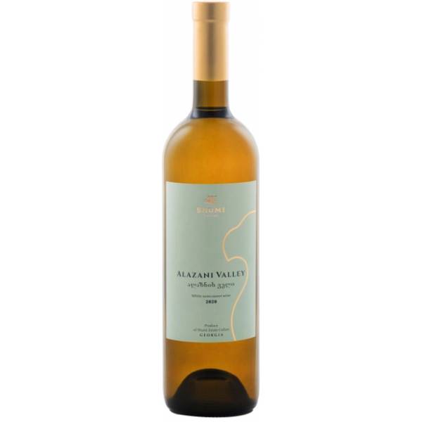 Вино Shumi Алазанская долина белое полусладкое 9-11% 0,75л