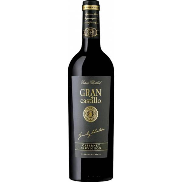 Вино Gran Castillo Selection Cabernet Sauvignon червоне напівсухе 12.5% 0,75л