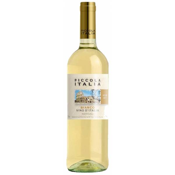 Вино Piccola Italia белое полусладкое 11% 0,75л