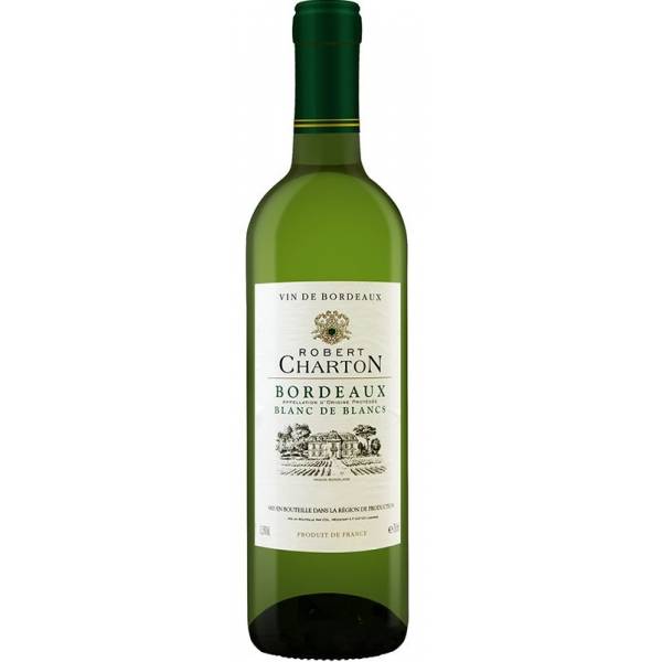 Вино Robert Charton Blanc de Blancs белое сухое 0.75л 11%