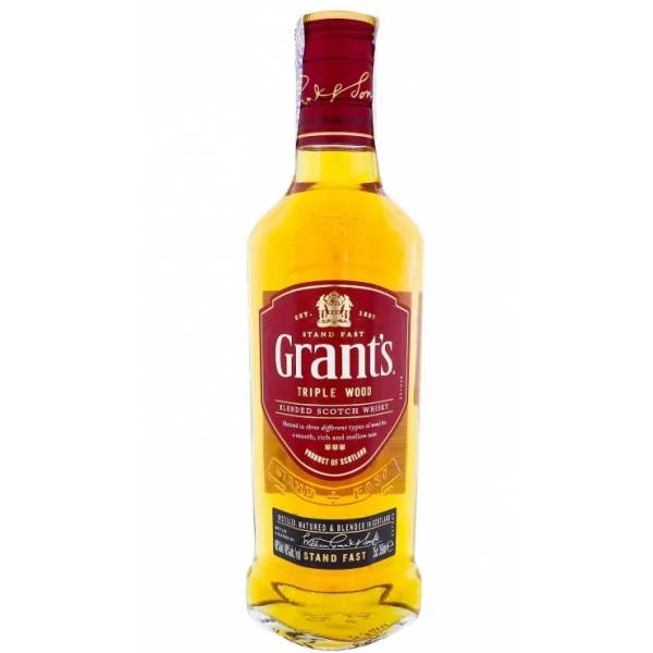 Виски Grants Triple Wood 40% 0,35л