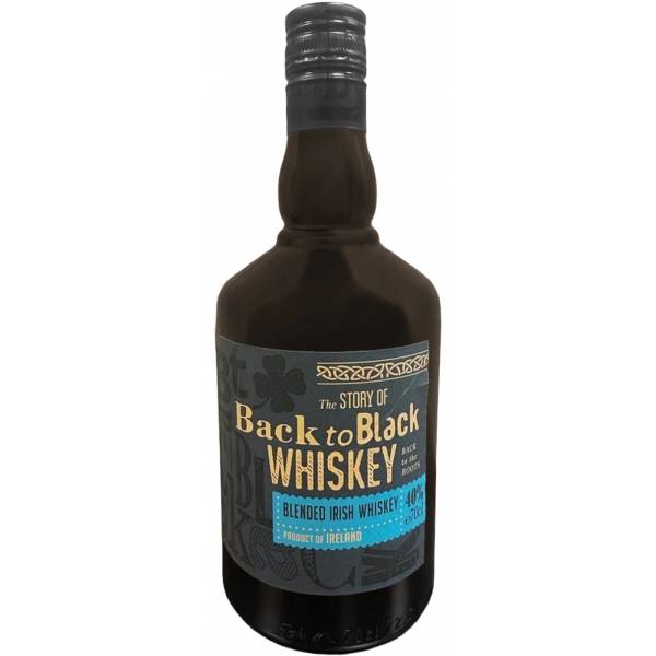 Виски Back to black Irish Blended 0.7л 40%