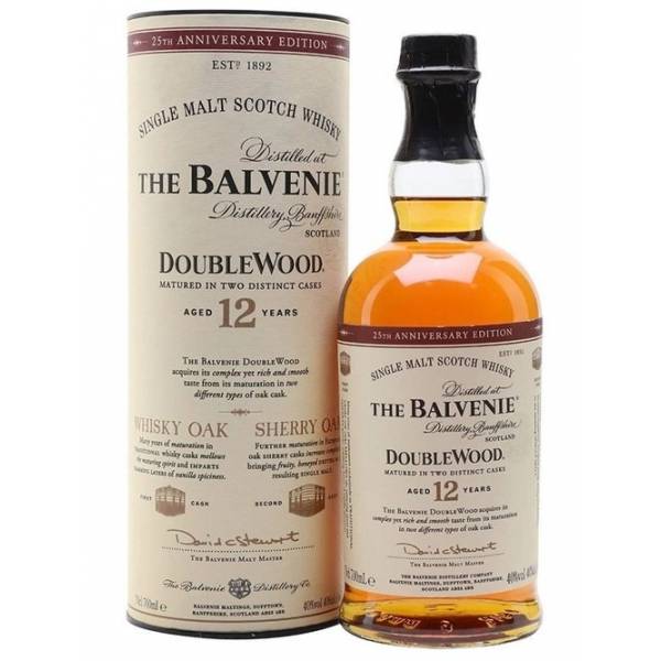 Виски Balvenie Doublewood 12 лет 40% 0,7л