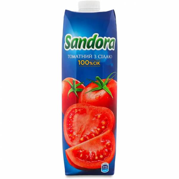 Сік Sandora томатний 0,95л
