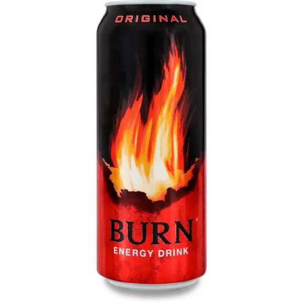 Енергетичний безалкогольний напій Burn Original 0,5л