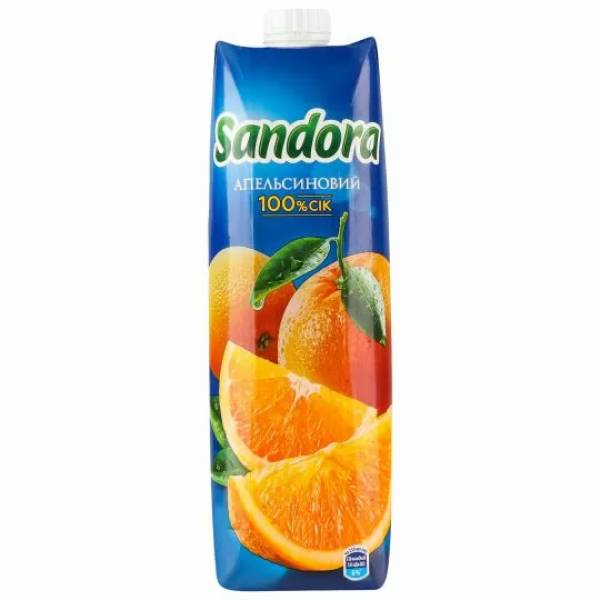 Сік Sandora апельсиновий 0,95л