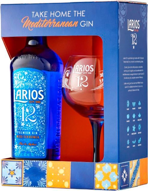 Джин Larios 12 з келихом 