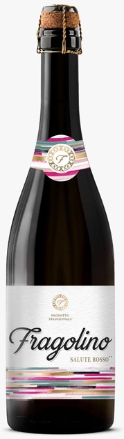 Фраголіно San Martino Salute Rosso червоне напівсолодке 6-6.9% 0.75л
