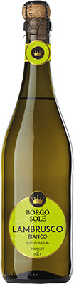 Lambrusco Borgo Sole dell'Emilia Bianco белое полусладкое 8% 0.75л Lambrusco Borgo Sole dell'Emilia Bianco белое полусладкое 8% 0.75л