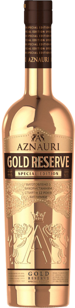 Aznauri Gold Reserve 5 зірок 0.5л 40%