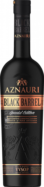 Aznauri Black Barrel 5 зірок 0.5л 40%
