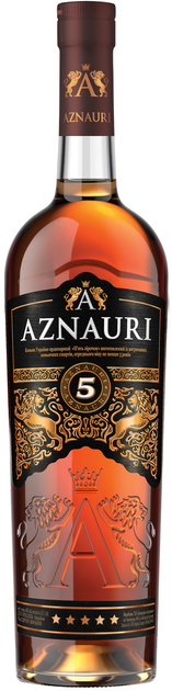Aznauri 5 зірок 0.7л 40%