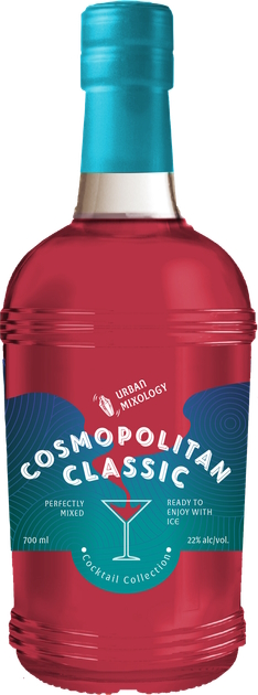 Коктейль Космополитен Urban Mixology 22% 0.7л