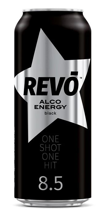 Revo Black Alco Energy черное 0.5л 8.5%