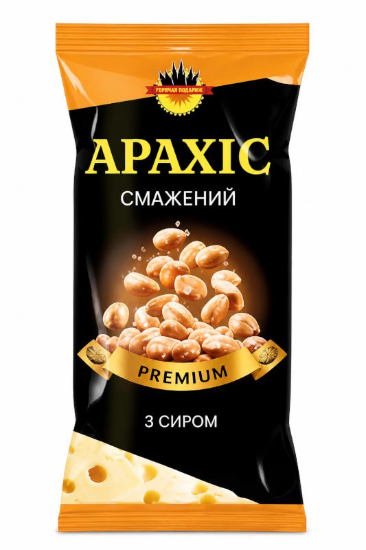 Арахис жареный со вкусом сыра ТМ ЧЗ 60 г