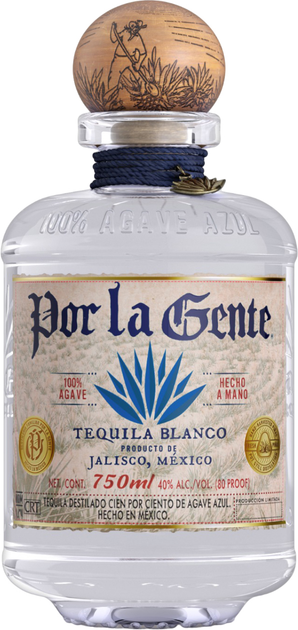 Текила Por La Gente Tequila Blanco 0.75л 40%