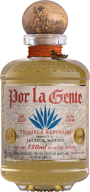 Текила Por La Gente Reposado 0.75л 40%