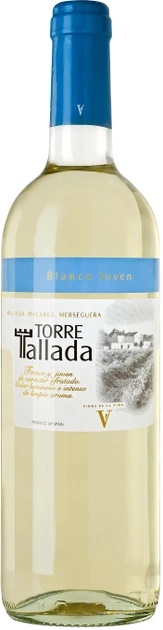 Вино Torre Tallada Blanco Joven біле сухе 12% 0.75л