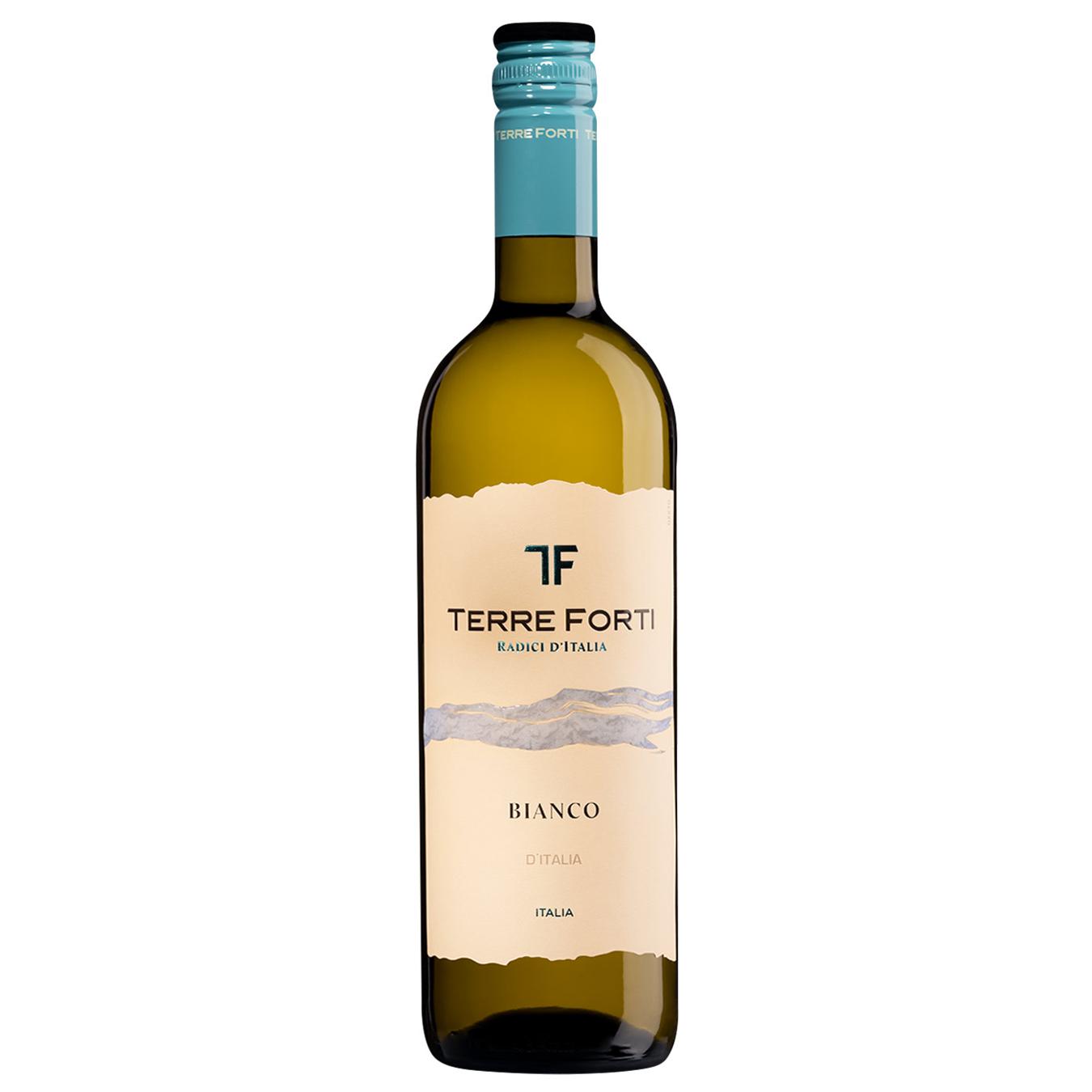 Вино Terre Forti Vino Bianco D’Italia біле сухе 11% 0.75 л