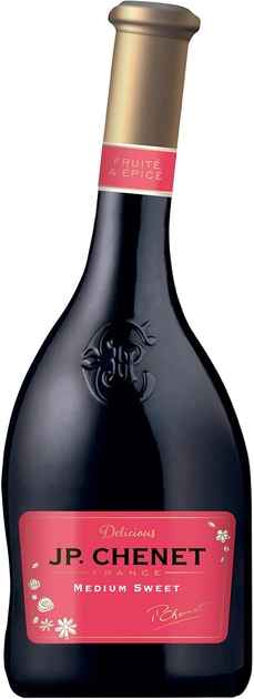 Вино J.P. Chenet Rouge Medium Sweet красное полусладкое 9.5-14% 0.75л