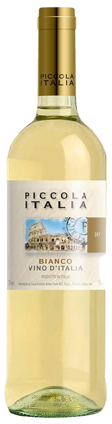 Вино Piccola Italia белое сухое 11% 0.75л