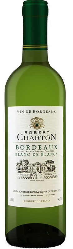 Вино Robert Charton Blanc de Blancs сухе біле 0.75л 11%