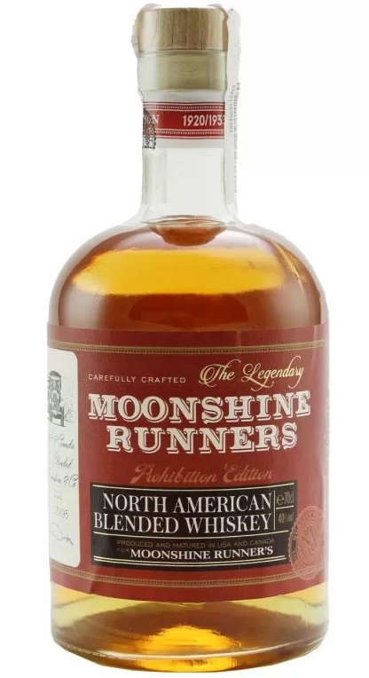 Виски Moonshine Runners North American Blended 0.7л 40%