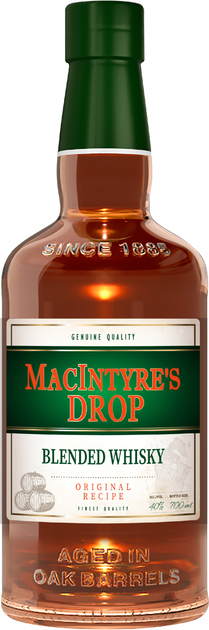Виски MacIntyre's Drop Blended 0.7л 40%