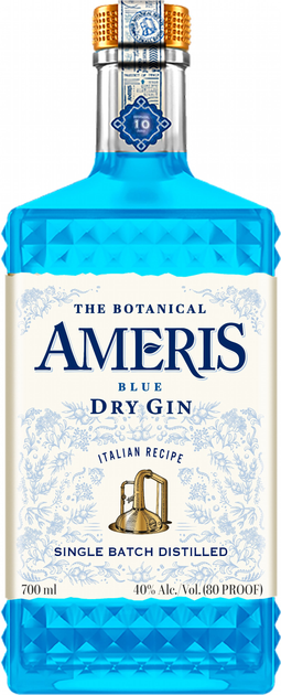 Джин Ameris Blue Botanical 0.7л 40% Джин Ameris Blue Botanical 0.7л 40%