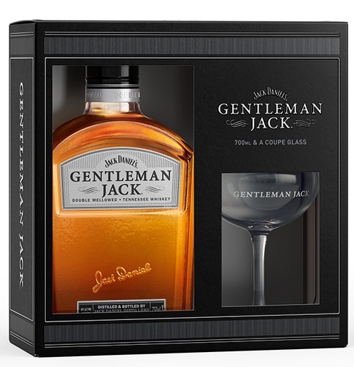 Віскі Gentleman Jack 0,7л з келихом