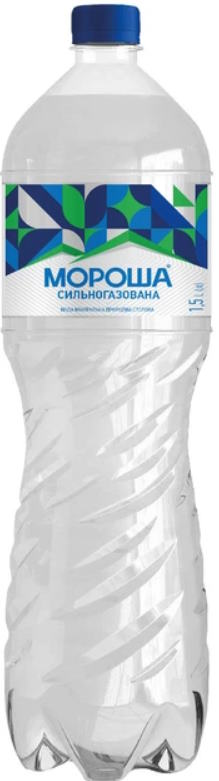 Вода Мороша минеральная сильногазированная 1.5л