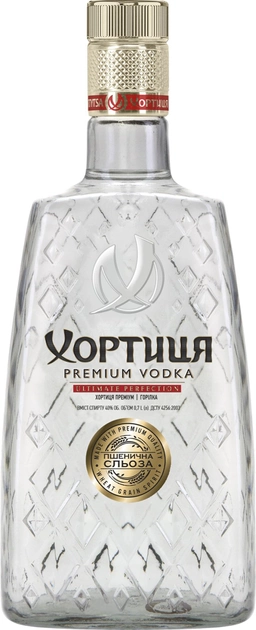 Горілка Хортиця Преміум 0.7л 40%
