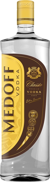 Водка Medoff Classic 1л 40%
